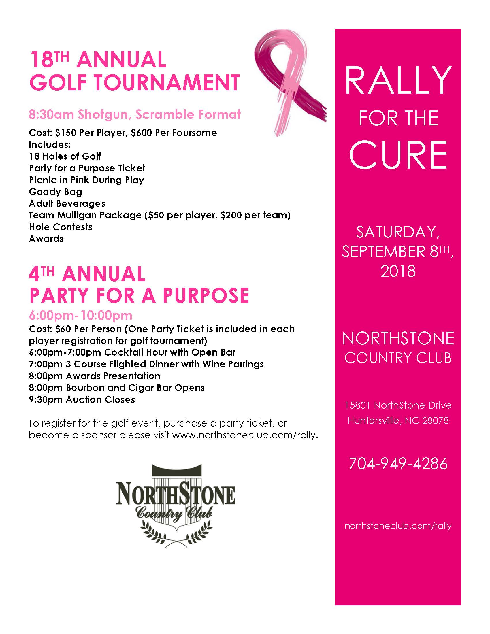 Rally for the Cure Golf Tournament | Susan G. Komen Charlotte®